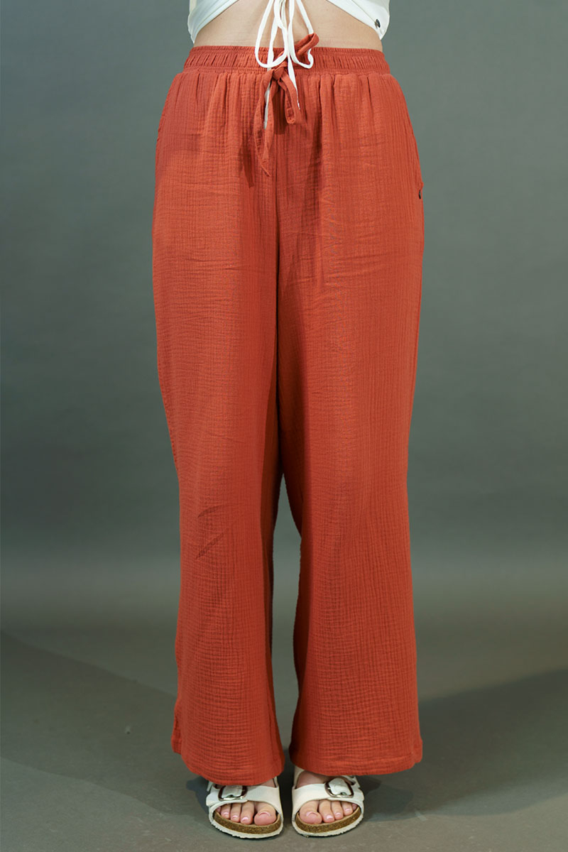 COTTON GAUZE PANT