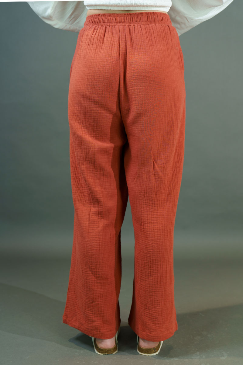 COTTON GAUZE PANT